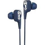 ROXO RX -01 Deep Bass Stereo Dual Driver Sport Wired Headset with Earbuds & Mic for All Smartphones (Blue)
