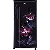 LG 188 L 1 Star Direct-Cool Single Door Refrigerator (GL-B191KPGB -Toughened Glass, Blue)