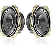 TOYOTONE 4" Inch Full-Range Speaker | Dual Cone | 40W | 4-Ohms | Copper Coil | 70x15mm Magnet High Sensitivity | Ideal for Ho