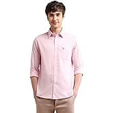 U.S. Polo ASSN. Tailored Fit Formal Shirts for Men - 100% Cotton, Full Sleeve Mens Casual Shirts