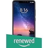 (Renewed) Redmi Note 6 Pro 64GB (Black, 6GB RAM)