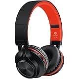 Sound One BT-06 Bluetooth Headphones (Red)