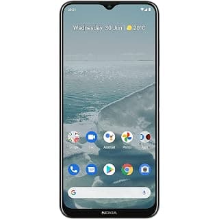 Nokia G20 Smartphone, Dual SIM 4G, 4GB RAM/64GB Storage, 48MP Quad Camera with 6.5” (16.51 cm) Screen | Silver, 4GB+64Gb
