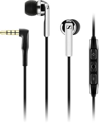 (Renewed) Sennheiser CX 2.00G in-Ear Canal Headset (Black)