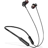 UBON Bass Factory BT-5100 in-Ear Bluetooth 5.0 Headset with Mic Stereo Sound, Up to 10 Hours Playtime. Magnetic Earbuds, Ligh