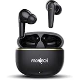 FRONTECH Zen True Wireless Earphones | Powerful Deep Bass | Type-C Port | Up to 35 Hrs Play Time | Bluetooth 5.3 | Touch Cont