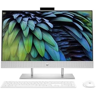 HP All in One 27-inch (68.6 cm) FHD Desktop PC 4th Gen Ryzen 5 4500U Processor (8GB/512GB SSD/Facial Recognition IR Camera/Wi