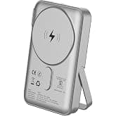 Stuffcool Click+ 10000mAh Magnetic Wireless Power Bank with Built-in Stand, Up to 15W Magnetic Wireless Charging, 20W PD Fast