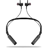 Ant Audio H56 Pro Bluetooth Wireless Neckband in Ear Earphones with Mic (Active Black)