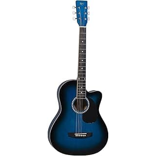 Kaps ST - 1CM, 6-Strings, Acoustic Guitar , Right-Handed, Blue, With Guitar Cover/Bag ,Blue