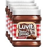 LuvIt Luscious Choco Spread | Smooth & Delicious | Made with Cocoa | Best for Chocolate Bread, Cakes, Shakes, Dosa, Roti | Pa