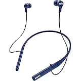 Mivi Collar 2B Bluetooth Wireless in Ear Earphones, 24 Hours Playtime, IPX7 Water Proof, Booming Bass, Magnetic Buds, Bluetoo