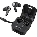 JLab Audio JBuds Air Executive True Wireless Bluetooth Earbuds + Charging Case - Black - C3 Calling with Dual Microphones - L