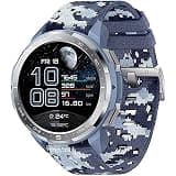 (Renewed) HONOR Watch GS Pro (Camo Blue), Upto 25-Days Battery Life,14 MIL-STD-810G Tests, GPS Route Back, BT Calling,SpO2,Sl