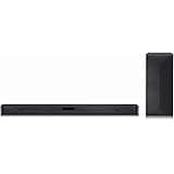 LG SL4 300W 2.1 Ch Sound Bar with Carbon Woofer for a High Fidelity Sound, Adaptive Sound Control, Wireless subwoofer, Blueto