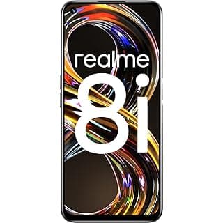 realme 8i (Space Black, 6GB RAM, 128GB Storage), Medium