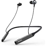 (Renewed) PHILIPS Performance TAPN505BK Wireless Bluetooth In Ear Neckband Headphone with Mic (Black)
