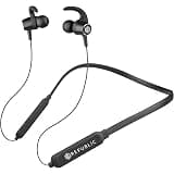 Nu Republic Cosmo in-Ear Bluetooth Neckband Earphones with Deep Bass, BT v5.0, 10mm Dynamic Drivers, 10 hrs Battery Life, Fol