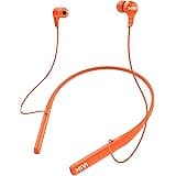 Mivi Collar 2B Bluetooth Wireless in Ear Earphones, 24 Hours Playtime, IPX7 Water Proof, Booming Bass, Magnetic Buds, Bluetoo