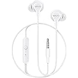 vivo Color Wired in Ear Earphones with Mic and 3.5mm Jack (White)