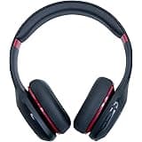 MI Super Bass Bluetooth Wireless On Ear Headphones with Mic (Black and Red)