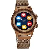 Titan Connected X Hybrid Smartwatch for Men with Heart Rate Monitor + Full Touch Display + Interchangeable Strap