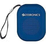 Zebronics Zeb-SAGA Ultra Portable BT Speaker with mSD, USB, AUX, FM & Mic