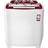 Godrej 7 kg Semi-Automatic Top Loading Washing Machine (GWS 7002 PPD, Red)
