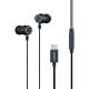 UTRAX BeatX Type-C Wired Earphones with Mic | 14.2mm Driver, High Bass Stereo Sound | Magnetic Metal Earbuds | 1.2M TPE Anti-