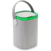 Pebble Mystic 10W Portable Bluetooth Speaker with RGB Lights| 1800mAh Battery| Fabric Design| FM/TF/USB/AUX Support| TypeC Ch