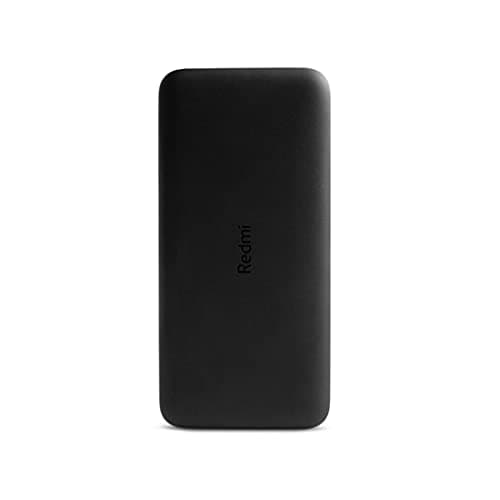 (Renewed) Redmi 20000mAh Li-Polymer Power Bank (Black), USB Type C and Micro USB Ports | 18W Fast Charging | Multi Device Charging