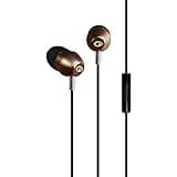 Amkette Trubeats X9 Metal in- Ear Earphones with Mic and Remote Control (Bronze)