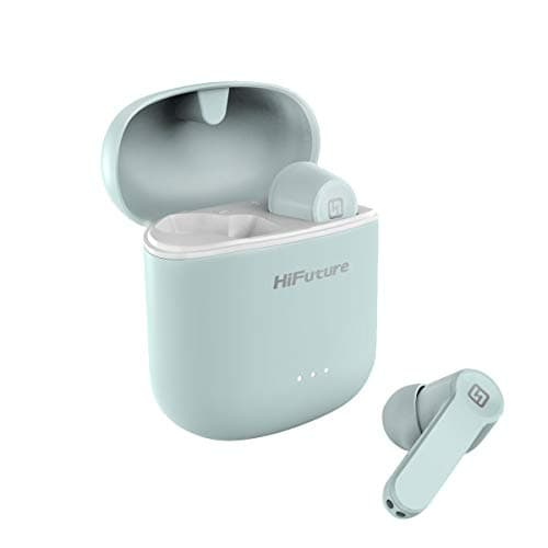 HiFuture FlyBuds Truly Wireless Bluetooth in Ear Headphone with Mic (Mint Green)