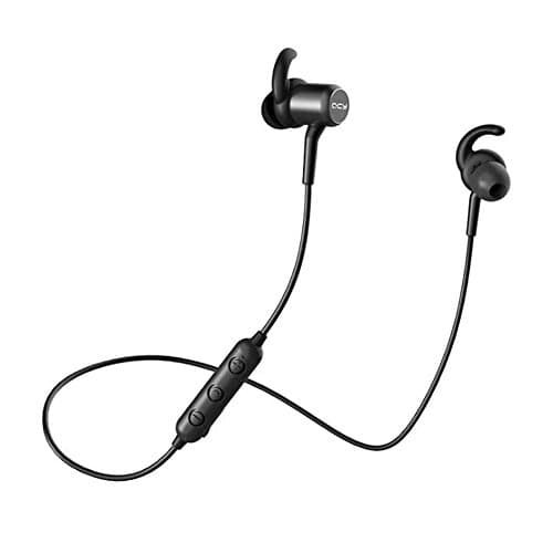 QCY M1C Wireless In Ear Sports Bluetooth Earphones with Mic (Black)
