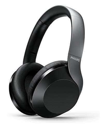 (Renewed) PHILIPS Performance TAPH805BK Wireless Bluetooth Over the Ear Headphone with Mic (Black)
