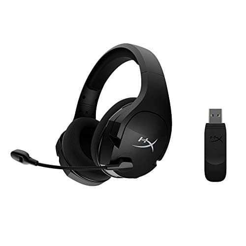 (Renewed) HyperX Cloud Stinger Core Wireless Gaming Headset, for PC, 7.1 Surround Sound, Noise Cancelling Microphone, Lightweight (HHSS1C-BA-BK/G)