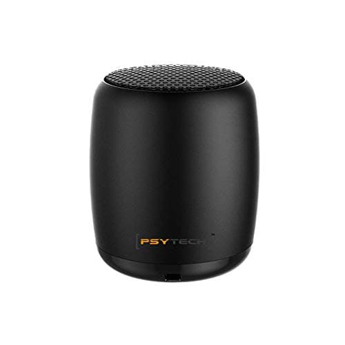 PSYTECH Mini Boost Wireless Speakers, Portable Small Speaker Built-in Mic and Selfie Remote Control, Low Harmonic Distortion for iPhone iPad Android S