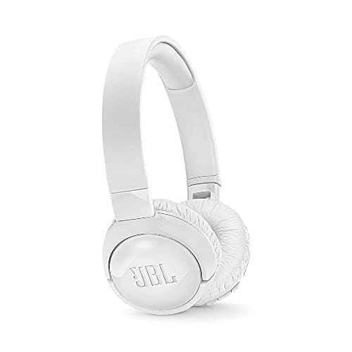 JBL Tune 600BTNC by Harman On-Ear Wireless Bluetooth Noise Canceling Headphones (White)