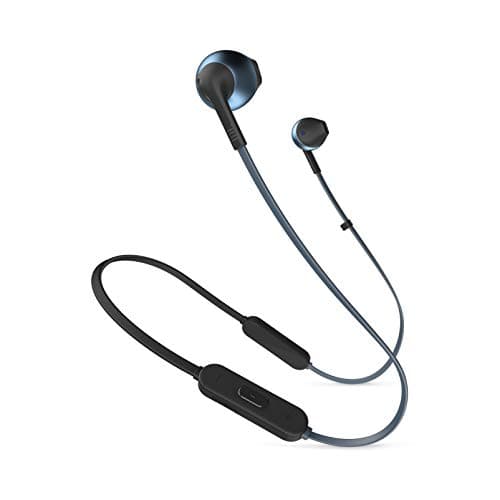 (Renewed) JBL Tune 205BT Bluetooth Wireless In Ear Earphones with Mic (Blue)