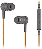 SoundMagic ES18S In-Ear Headphones with Mic (Grey/Orange)