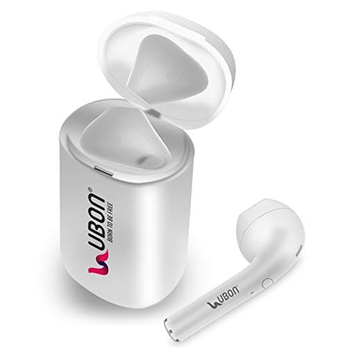 UBON TWS Earbuds BT-190 with v5.0, Immersive Audio Up to 15Hrs. Playback, Instant Voice Assistant, Ergonomic Sweatproof Earbuds
