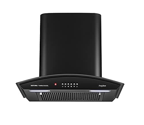 Kutchina Kitchen Chimney Tiara Excel a chimni for Kitchen autoclean Function and a Chimney with 60 cm autoclean Technology with 900 Suction Capacity B