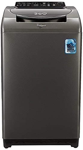Whirlpool 7 Kg Fully-Automatic Top Loading Washing Machine (360 degree BLOOMWASH ULTRA SC 7.0 10YMW, Graphite, Inbuilt Heater)