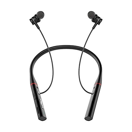 U&I UiNB-4023 Royalty Series Wireless Bluetooth In Ear Neckband Headset with Mic (Black)
