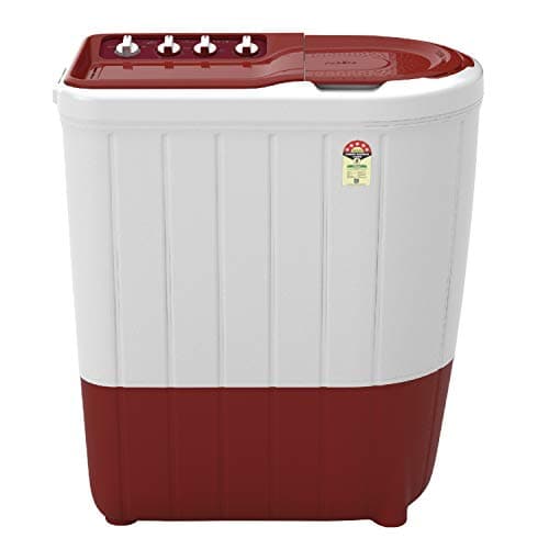 Whirlpool 7 Kg 5 Star Semi-Automatic Top Loading Washing Machine (SUPERB ATOM 7.0, Coral Red, TurboScrub Technology)
