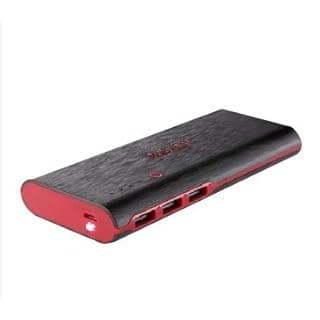 Intex IT-PB12.5K 12500 mAH Power Bank (Black-Red)