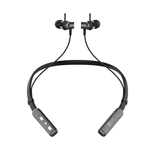 Ant Audio Wave Sports 550 Neckband Bluetooth Headset with Mic Upto 22hrs Playtime - (Grey, in The Ear)