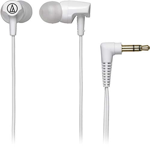 Audio-Technica ATH-CLR100WH in-Ear Headphones (White)