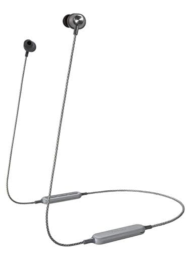 Panasonic Wireless in-Ear Headphone with Enhanced Robust Bass, Premium Break Resistant Fabric Cable, No-Fall Double Hold in-Ear Design, 8.5 Hr Battery