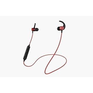 GIZMORE GIZ MN203 Wireless Bluetooth in Ear Neckband Headphone with Mic (Red)